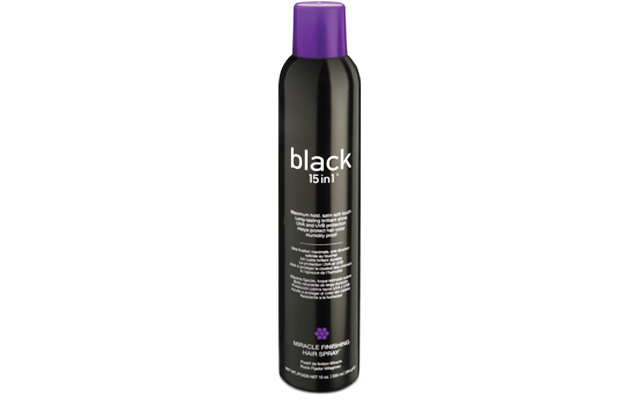 Launching Now: black 15in1 Miracle Finishing Hair Spray