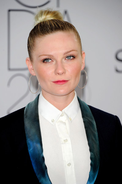 kirsten dunst brown hair. Best Bun - Kirsten Dunst