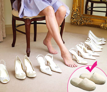 Foot-Massaging Slippers