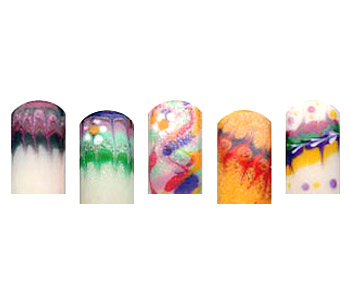 Tie-Dyed Nails