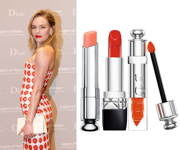 dior orange lipstick