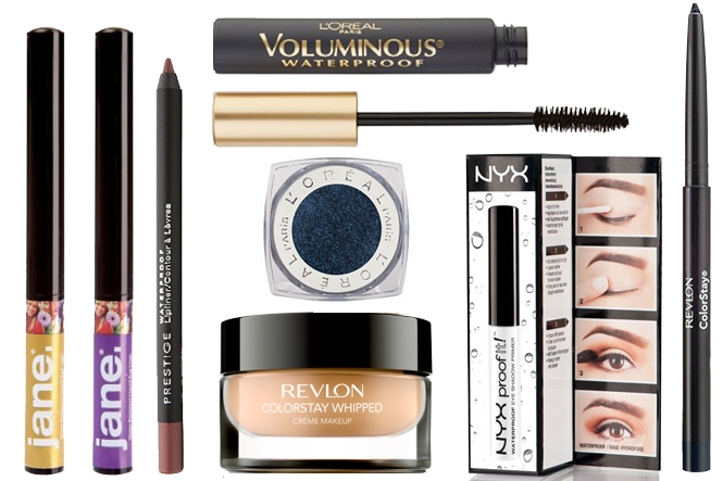 best drugstore waterproof makeup for swimming